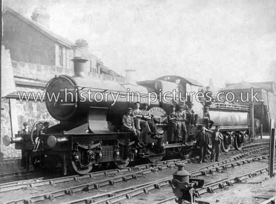 GWR Locomotive "Penzance", Penzance, Cornwall. c.1900's